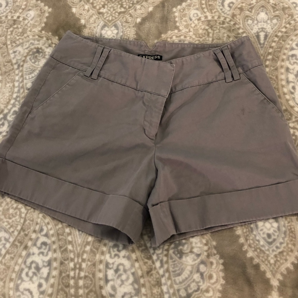 Gray express shorts